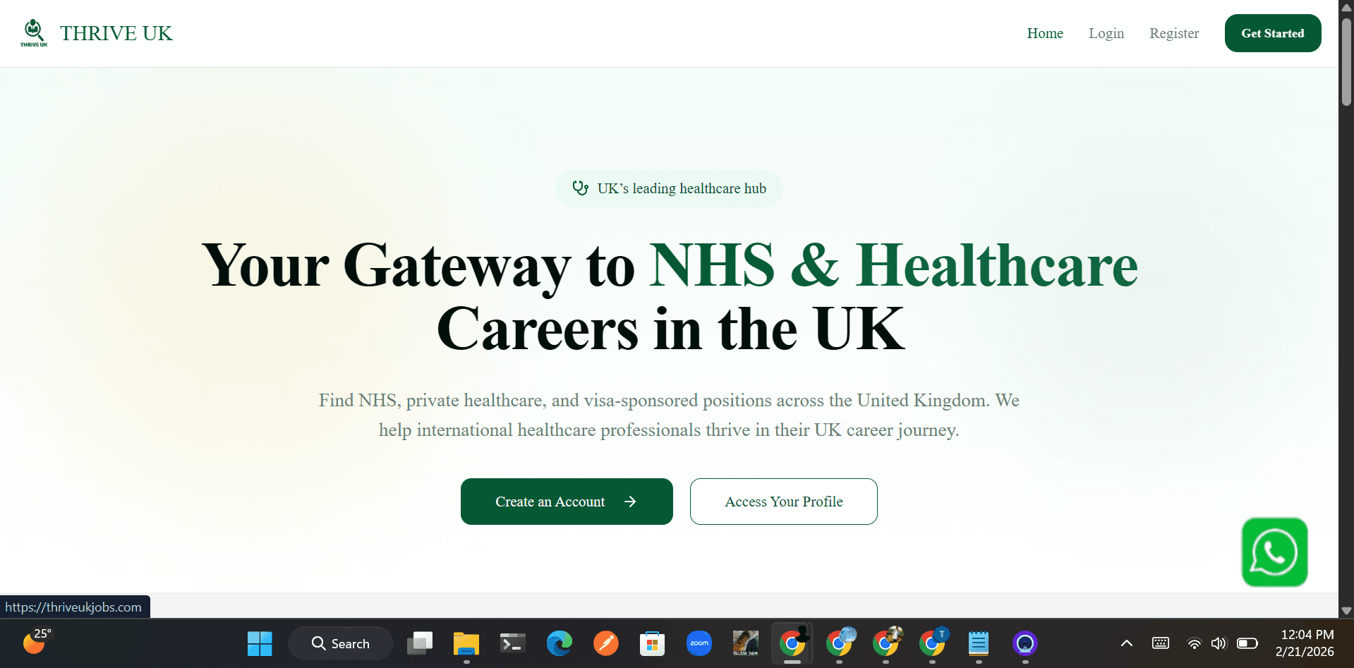 AI jobs application and interview preparation plateform project screenshot