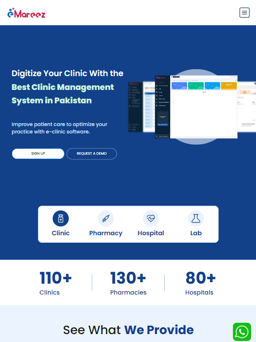 E-Mareez | Advanced EMR & Clinic Management Software Pakistan screenshot 3